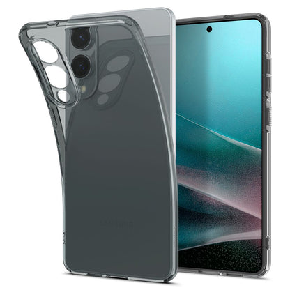 Deksel for Samsung Galaxy S25 Edge S937, Spigen, Liquid Crystal, Røykfarget ACS09426