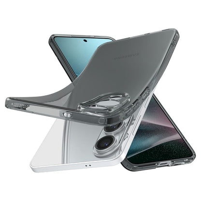 Deksel for Samsung Galaxy S25 Edge S937, Spigen, Liquid Crystal, Røykfarget ACS09426