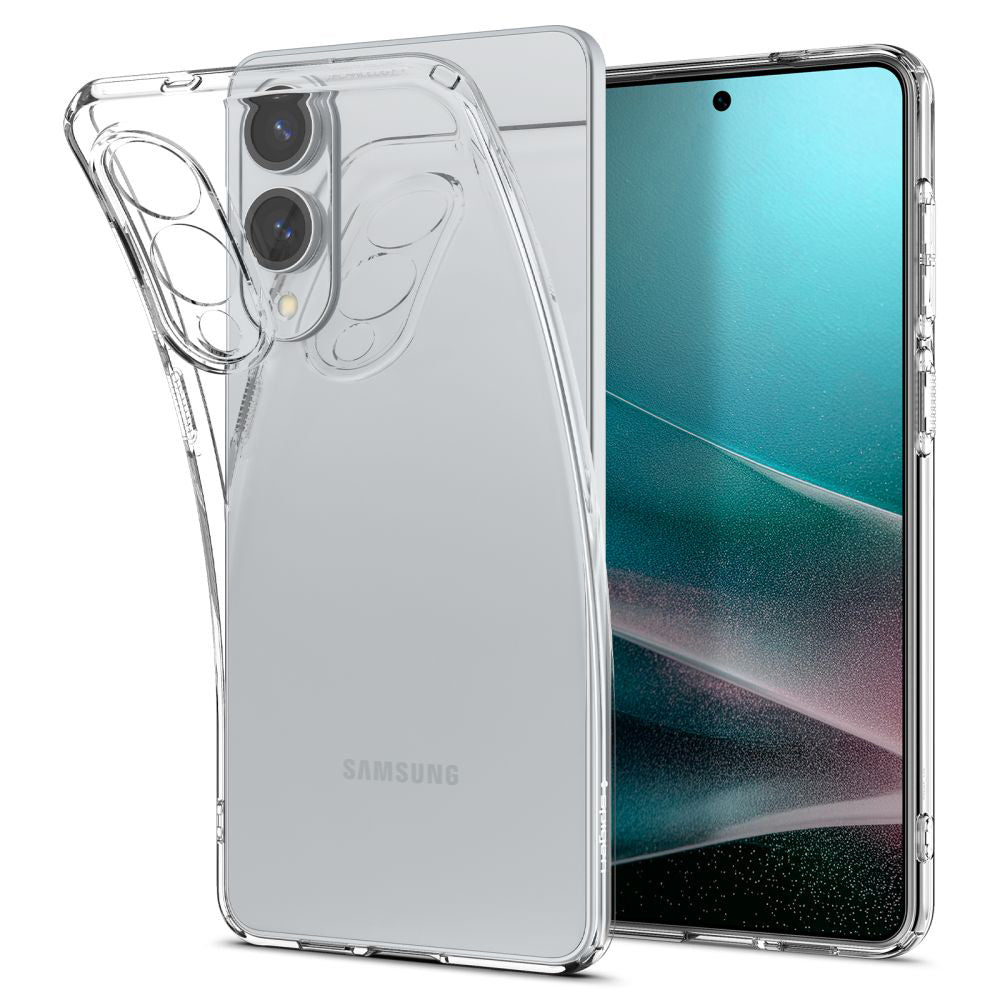 Deksel for Samsung Galaxy S25 Edge S937, Spigen, Liquid Crystal, Gjennomsiktig