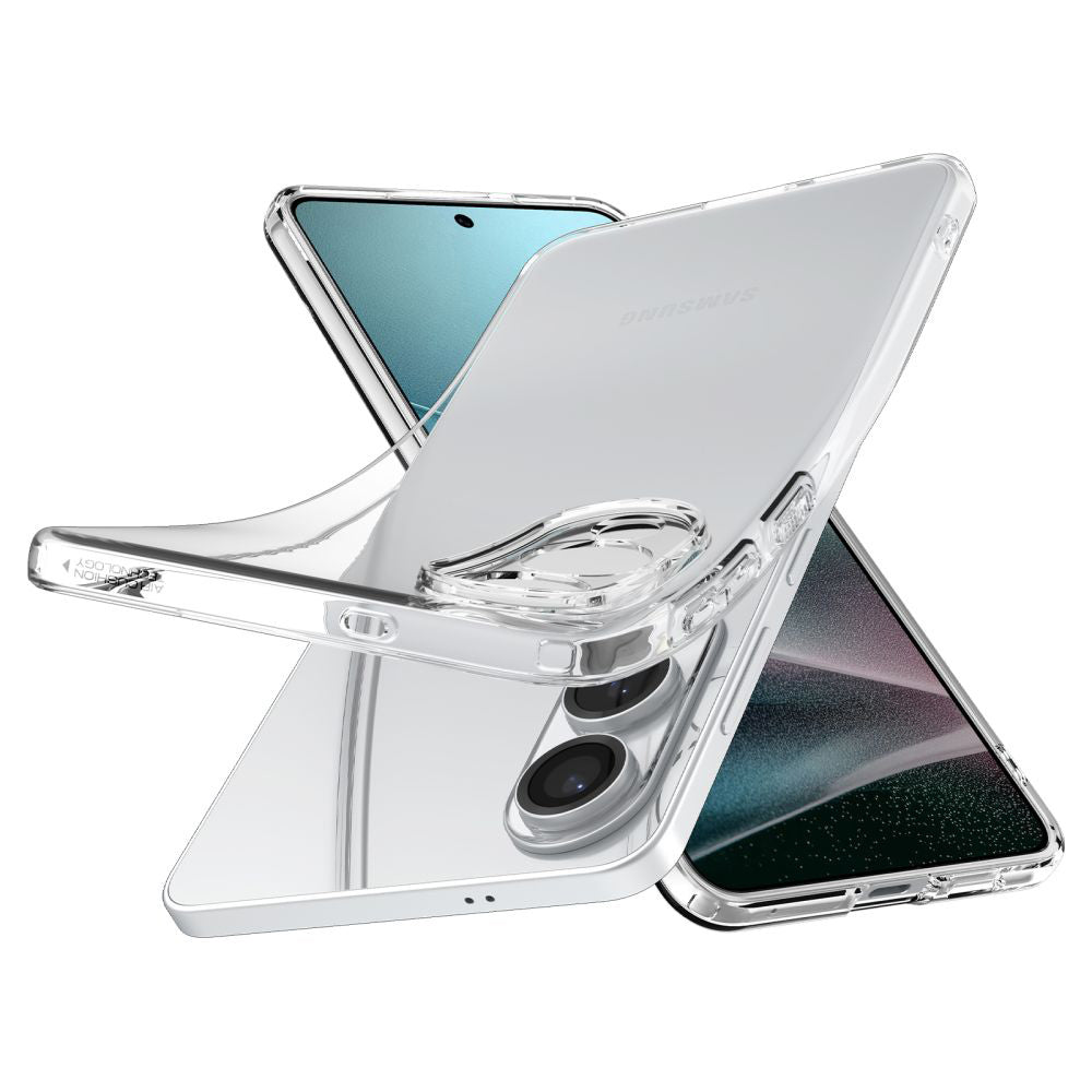 Deksel for Samsung Galaxy S25 Edge S937, Spigen, Liquid Crystal, Gjennomsiktig