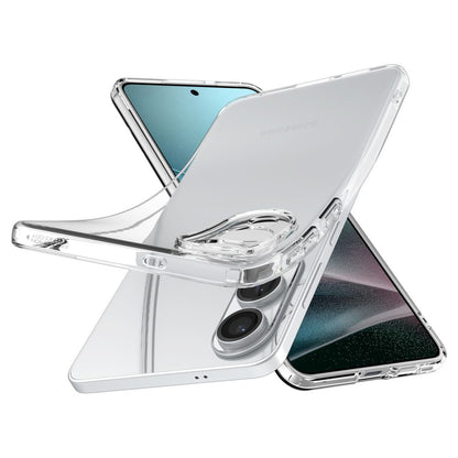 Deksel for Samsung Galaxy S25 Edge S937, Spigen, Liquid Crystal, Gjennomsiktig