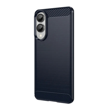 Deksel til Samsung Galaxy S25 Edge S937, Techsuit, Karbon, Blå