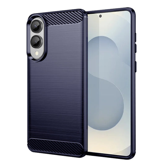 Deksel til Samsung Galaxy S25 Edge S937, Techsuit, Karbon, Blå