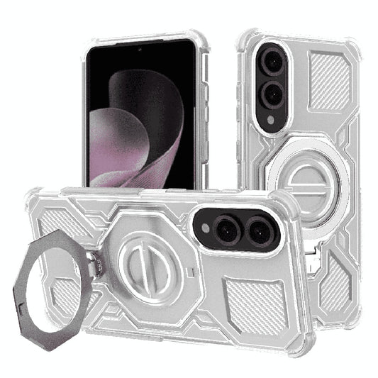 Deksel for Samsung Galaxy S25 Edge S937, Techsuit, Carbon Shield Pro, Hvit