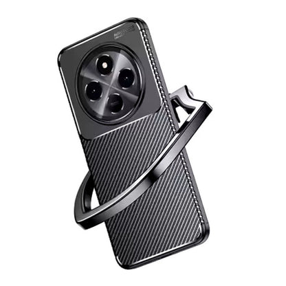 Deksel til Samsung Galaxy S25 Edge S937, Techsuit, Karbonfiber, Svart