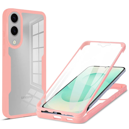 Deksel til Samsung Galaxy S25 Edge S937, Techsuit, ColorVerse 360, Rosa