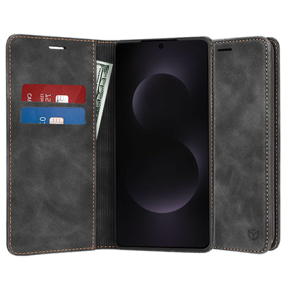 Deksel til Samsung Galaxy S25 Edge S937, Techsuit, Confy, Svart