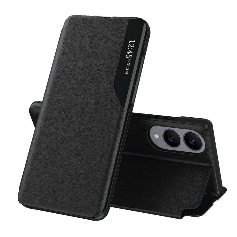 Deksel for Samsung Galaxy S25 Edge S937, Techsuit, eFold, svart