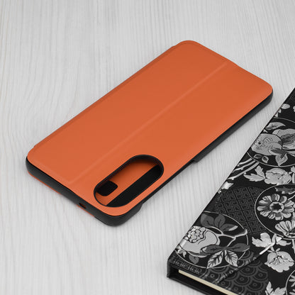 Deksel til Samsung Galaxy S25 Edge S937, Techsuit, eFold, Oransje