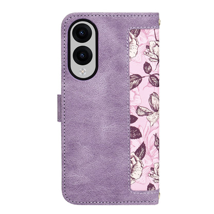 Deksel til Samsung Galaxy S25 Edge S937, Techsuit, FlipCraft, Lilla
