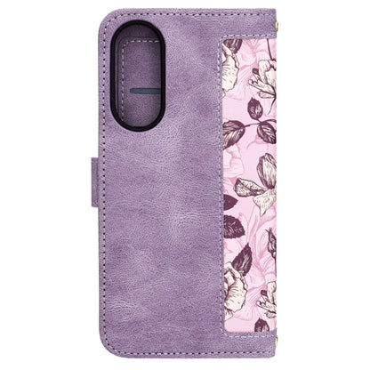 Deksel til Samsung Galaxy S25 Edge S937, Techsuit, FlipCraft, Lilla