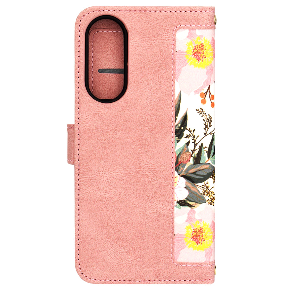 Deksel til Samsung Galaxy S25 Edge S937, Techsuit, FlipCraft, Rosa