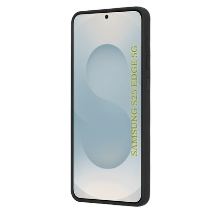 Deksel til Samsung Galaxy S25 Edge S937, Techsuit, Glinth, Svart