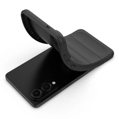 Deksel til Samsung Galaxy S25 Edge S937, Techsuit, Magic Shield, Svart
