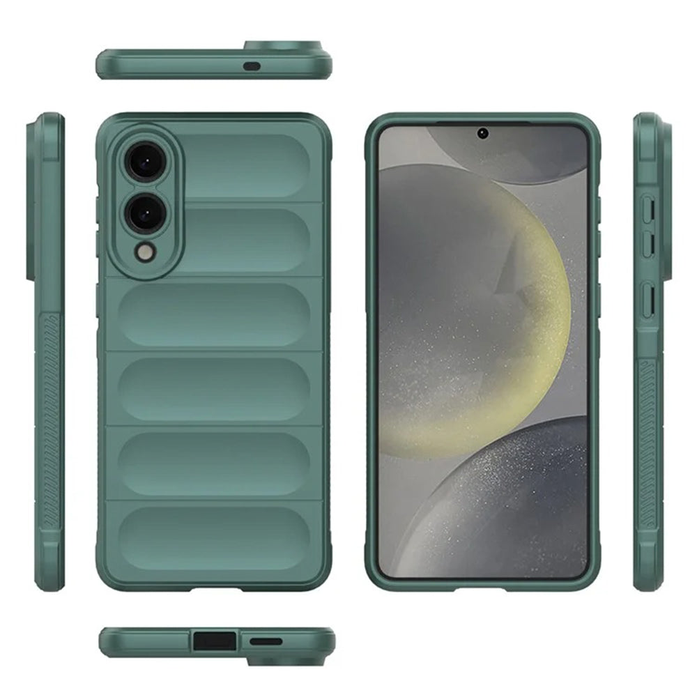 Deksel til Samsung Galaxy S25 Edge S937, Techsuit, Magic Shield, Svart