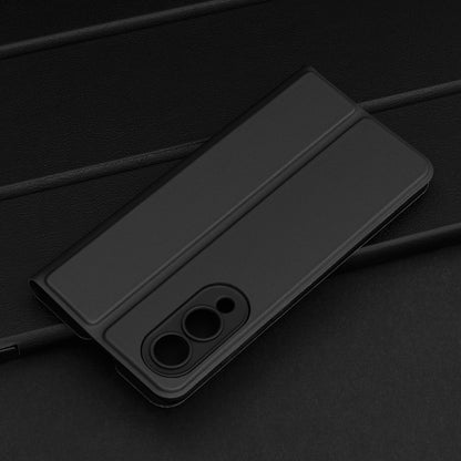 Deksel til Samsung Galaxy S25 Edge S937, Techsuit, Magskin Book, Svart