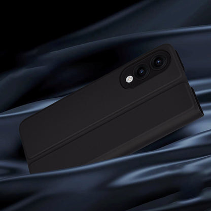 Deksel til Samsung Galaxy S25 Edge S937, Techsuit, Magskin Book, Svart