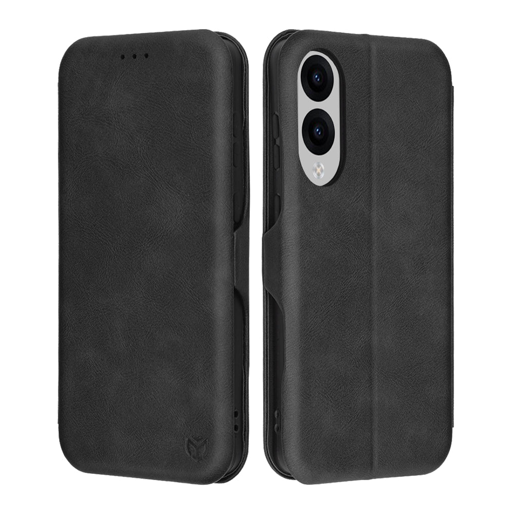 Deksel for Samsung Galaxy S25 Edge S937, Techsuit, Safe Wallet Plus, Svart