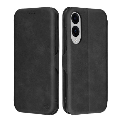 Deksel for Samsung Galaxy S25 Edge S937, Techsuit, Safe Wallet Plus, Svart
