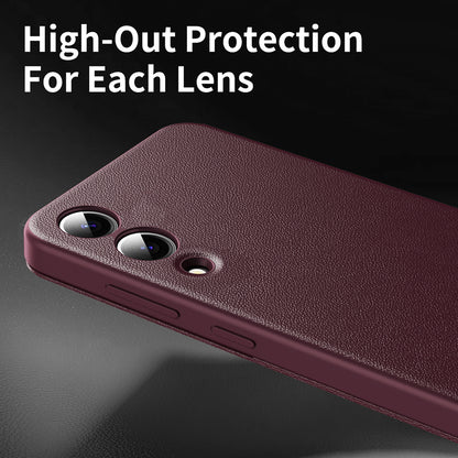 Deksel til Samsung Galaxy S25 Edge S937, Techsuit, SmartView, Rød