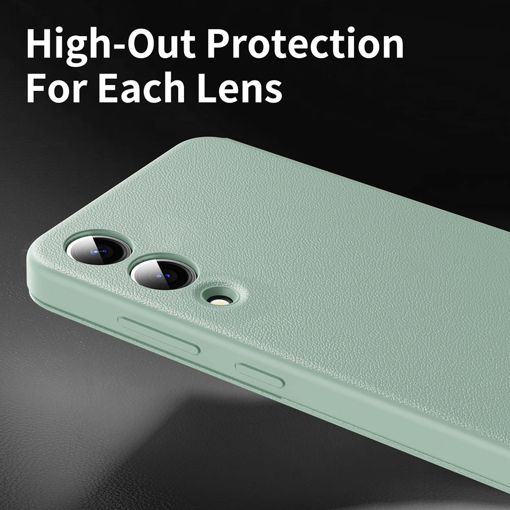 Deksel for Samsung Galaxy S25 Edge S937, Techsuit, SmartView, Grønn