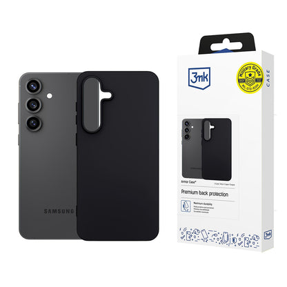 Deksel for Samsung Galaxy S25 FE, 3MK, Matt svart