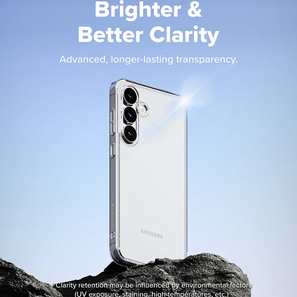 Deksel til Samsung Galaxy S25 FE, Ringke, Fusion, Transparent