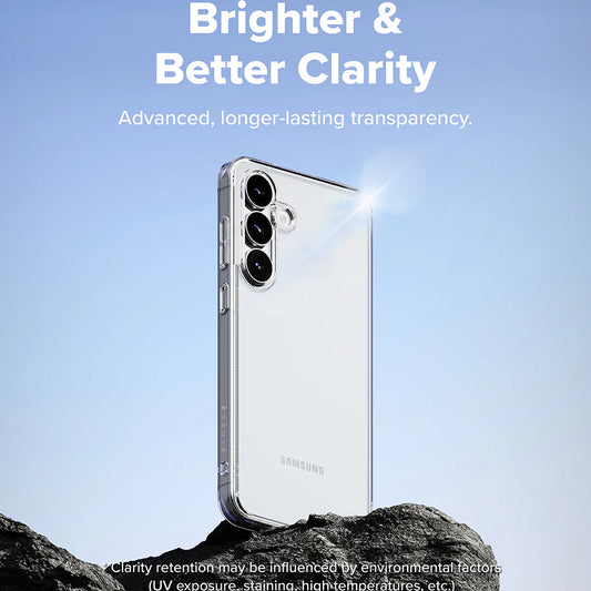 Deksel til Samsung Galaxy S25 FE, Ringke, Fusion, Transparent