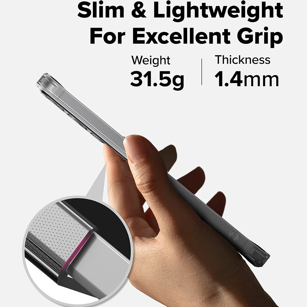Deksel til Samsung Galaxy S25 FE, Ringke, Fusion, Transparent