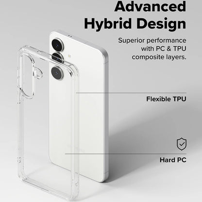 Deksel til Samsung Galaxy S25 FE, Ringke, Fusion, Transparent