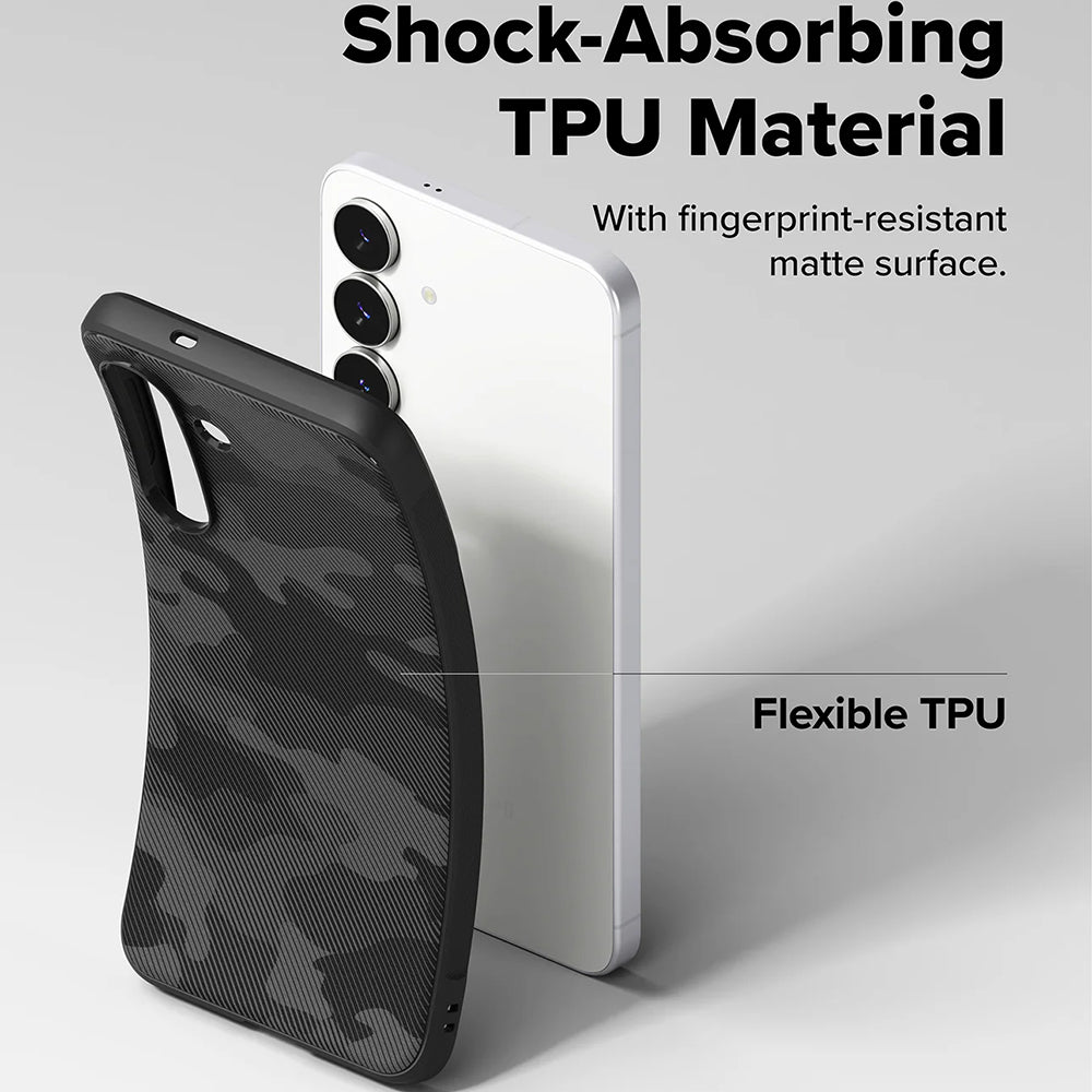 Deksel til Samsung Galaxy S25 FE, Ringke, Onyx, Kamuflasje