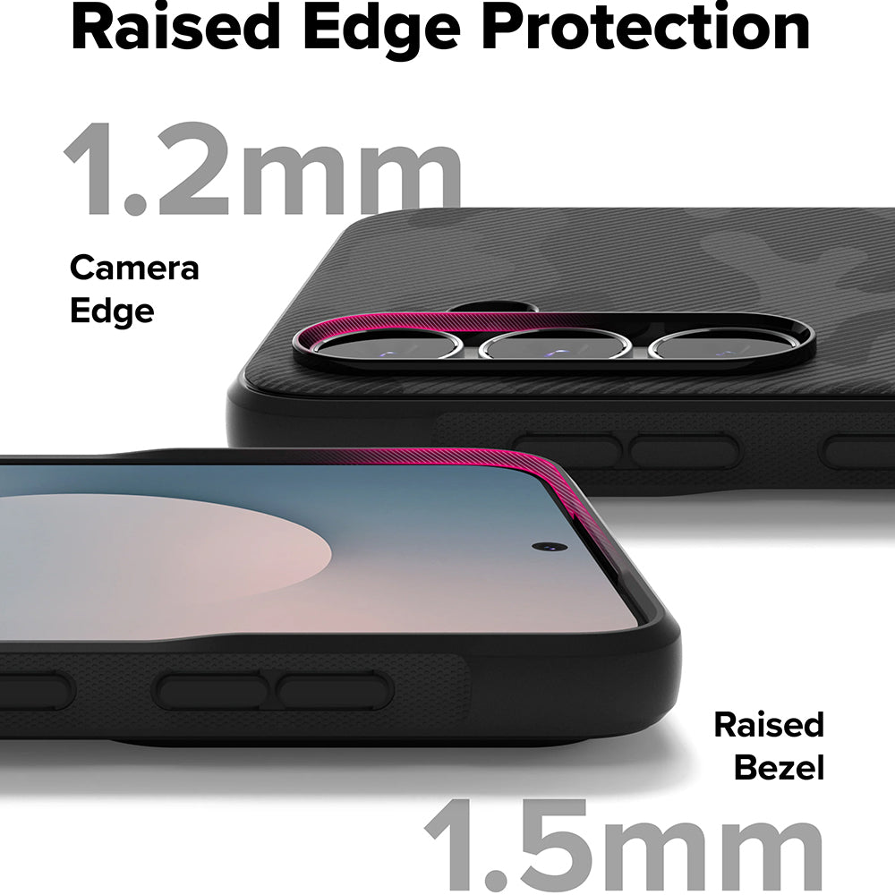 Deksel til Samsung Galaxy S25 FE, Ringke, Onyx, Kamuflasje