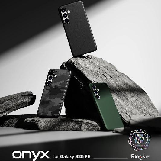 Deksel til Samsung Galaxy S25 FE, Ringke, Onyx, Svart