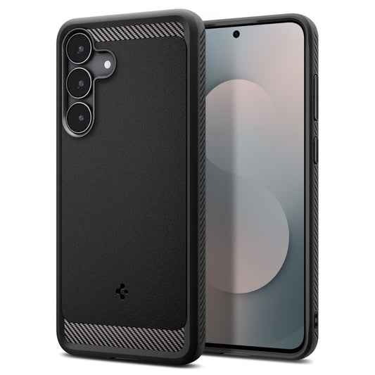 Deksel for Samsung Galaxy S25 FE, Spigen, Rugged Armor, Matt Svart ACS10025