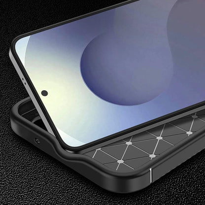 Deksel til Samsung Galaxy S25 FE, Techsuit, CarbonFiber, Svart