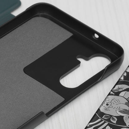 Deksel for Samsung Galaxy S25 FE, Techsuit, eFold, Mørkegrønn