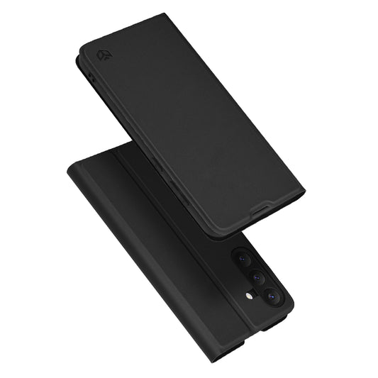 Deksel til Samsung Galaxy S25 FE, Techsuit, Magskin Book, Svart