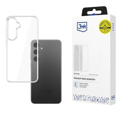 Deksel for Samsung Galaxy S25+ S936, 3MK, Klar, Transparent