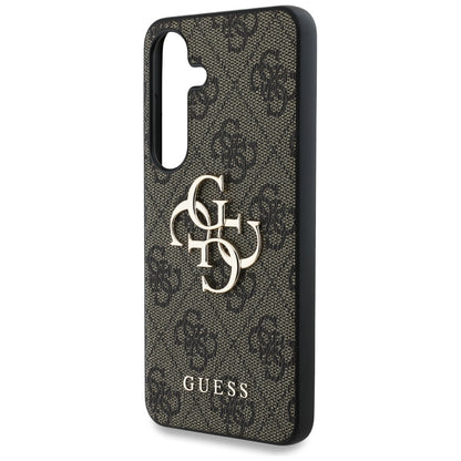 Deksel for Samsung Galaxy S25+ S936, Guess, 4G Big Logo, Brun