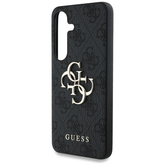 Deksel for Samsung Galaxy S25+ S936, Guess, 4G Big Logo, Svart