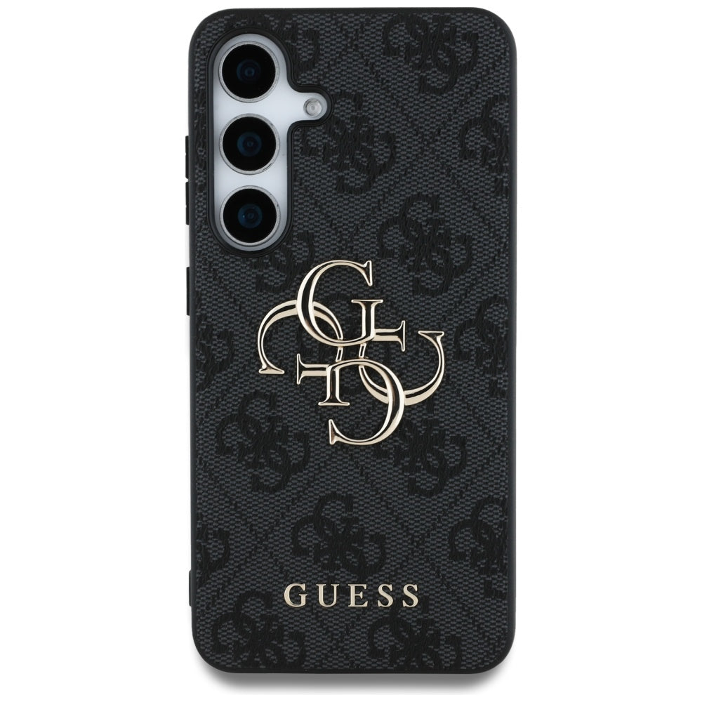 Deksel for Samsung Galaxy S25+ S936, Guess, 4G Big Logo, Svart