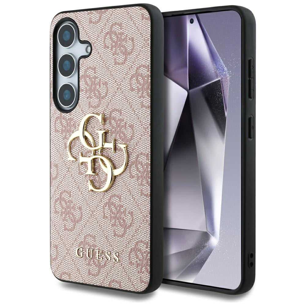 Deksel for Samsung Galaxy S25+ S936, Guess, 4G Big Logo, Rosa