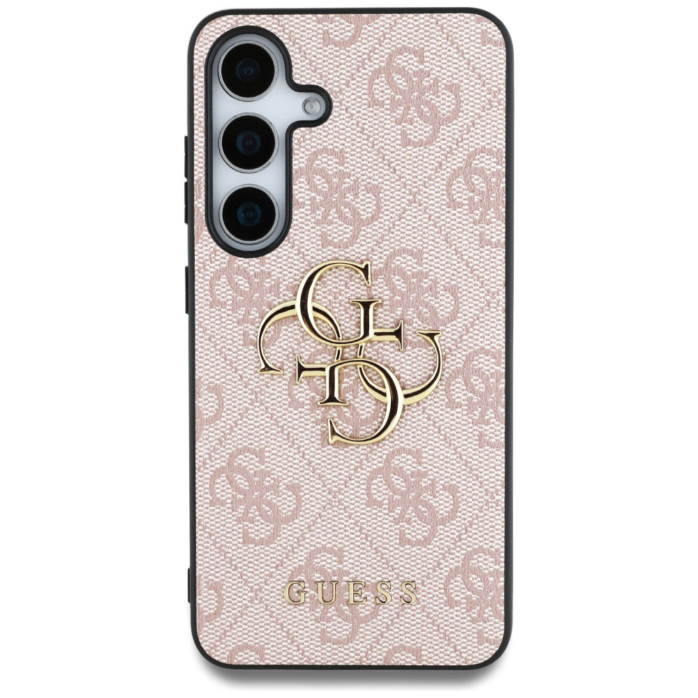 Deksel for Samsung Galaxy S25+ S936, Guess, 4G Big Logo, Rosa