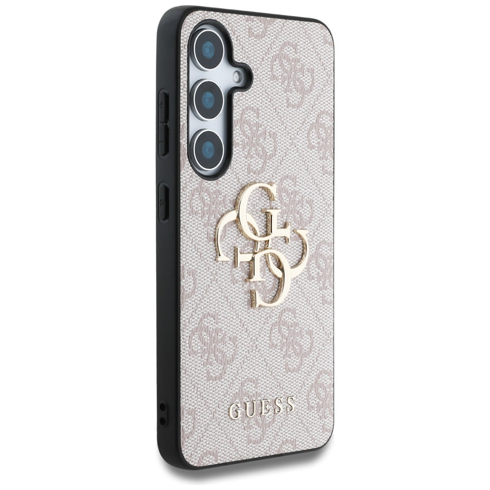 Deksel for Samsung Galaxy S25+ S936, Guess, 4G Big Logo, Rosa
