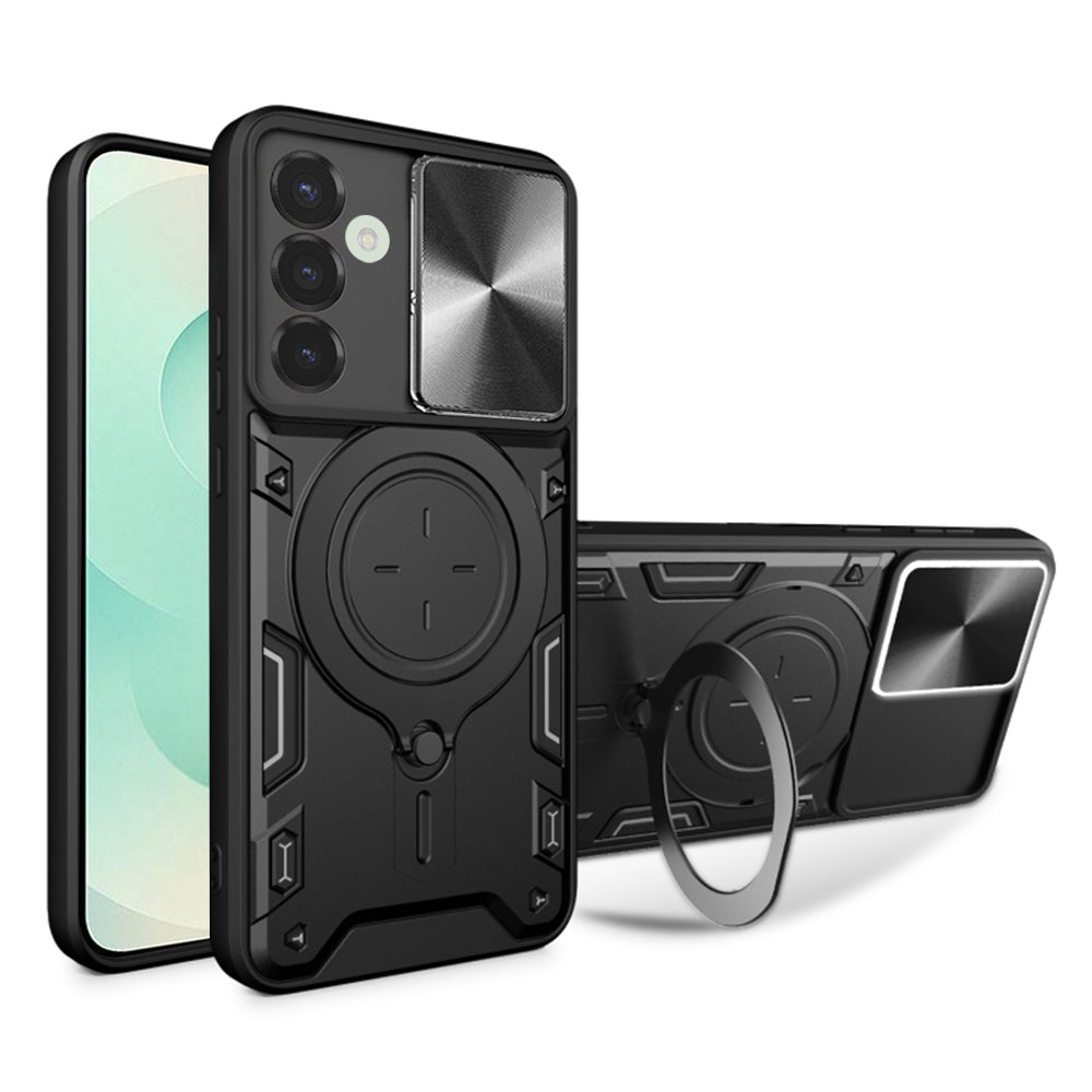 Deksel til Samsung Galaxy S25+ S936, Techsuit, CamGuard Pro, Svart