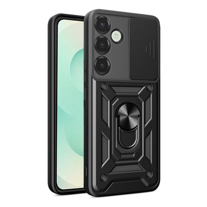 Deksel for Samsung Galaxy S25+ S936, Techsuit, CamShield, Svart