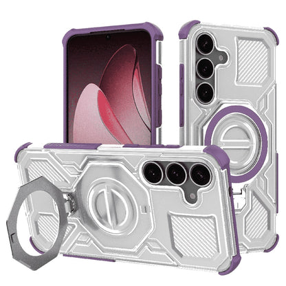 Deksel for Samsung Galaxy S25+ S936, Techsuit, Carbon Shield Pro, Lilla