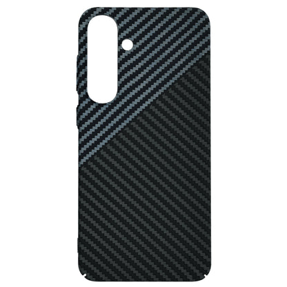 Deksel for Samsung Galaxy S25+ S936, Techsuit, Carbonite FiberShell, Svart Grå