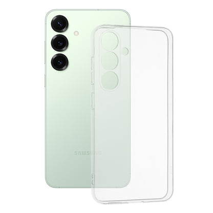 Deksel for Samsung Galaxy S25+ S936, Techsuit, Klar, Transparent