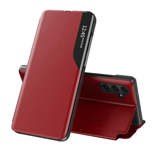 Deksel for Samsung Galaxy S25+ S936, Techsuit, eFold, Rød